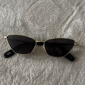 Marc Jacobs Gold and Black Sunglasses